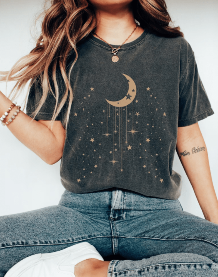 Ainen - Damen T-Shirt Astronomie Weltraum