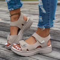 AirFlow™ – Atmungsaktive Damen Sandalen für maximalen Komfort in Khaki