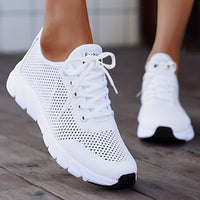 AirMotion™ – Leichte & Atmungsaktive Damen Sneaker in Weiß