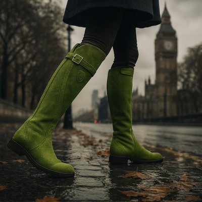 Amalia | Elegante wasserdichte Lederstiefel