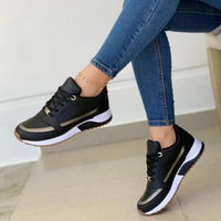 Alina | Atmungsaktive Sneaker für Damen Sommer in Schwarz