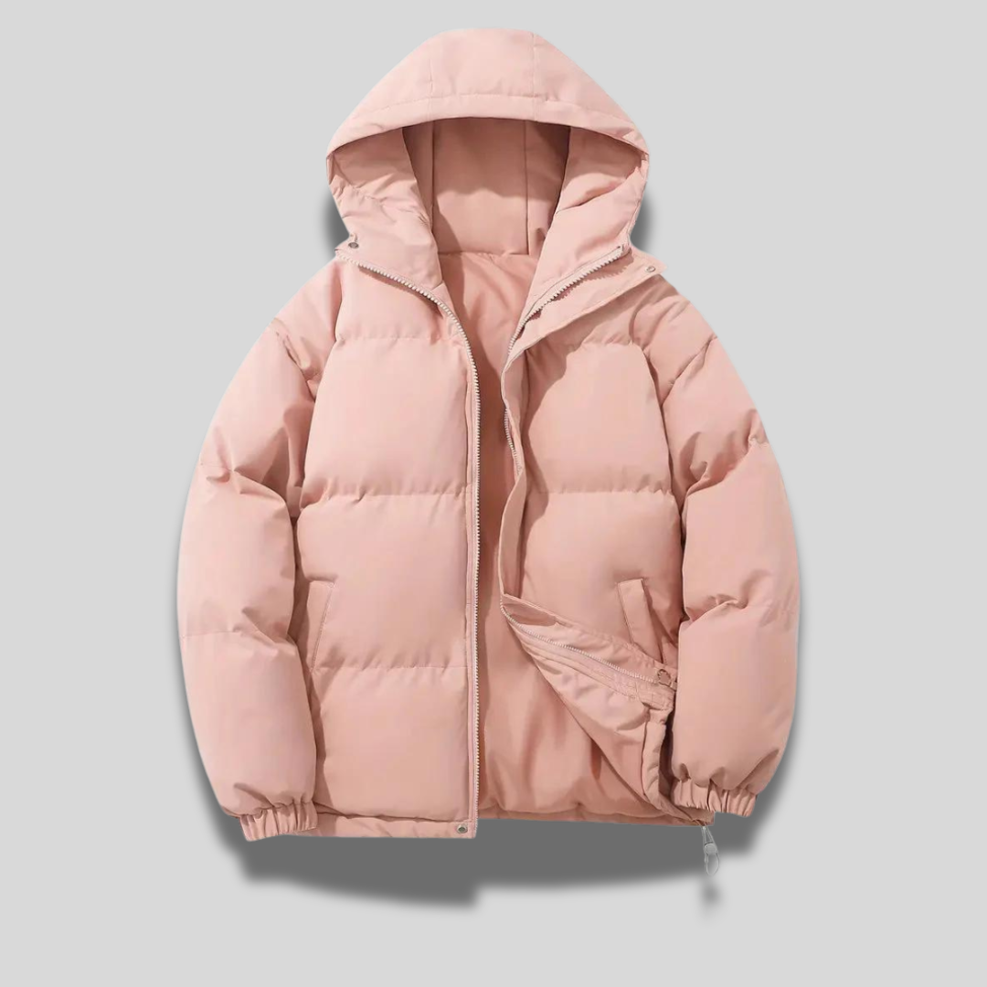 Amelie | Elegante Puffer Winterjacke für Damen Mit Kapuze
