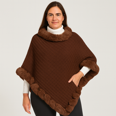 Amelinde | Herbst & Winter Pullover Schal Cape Mantel