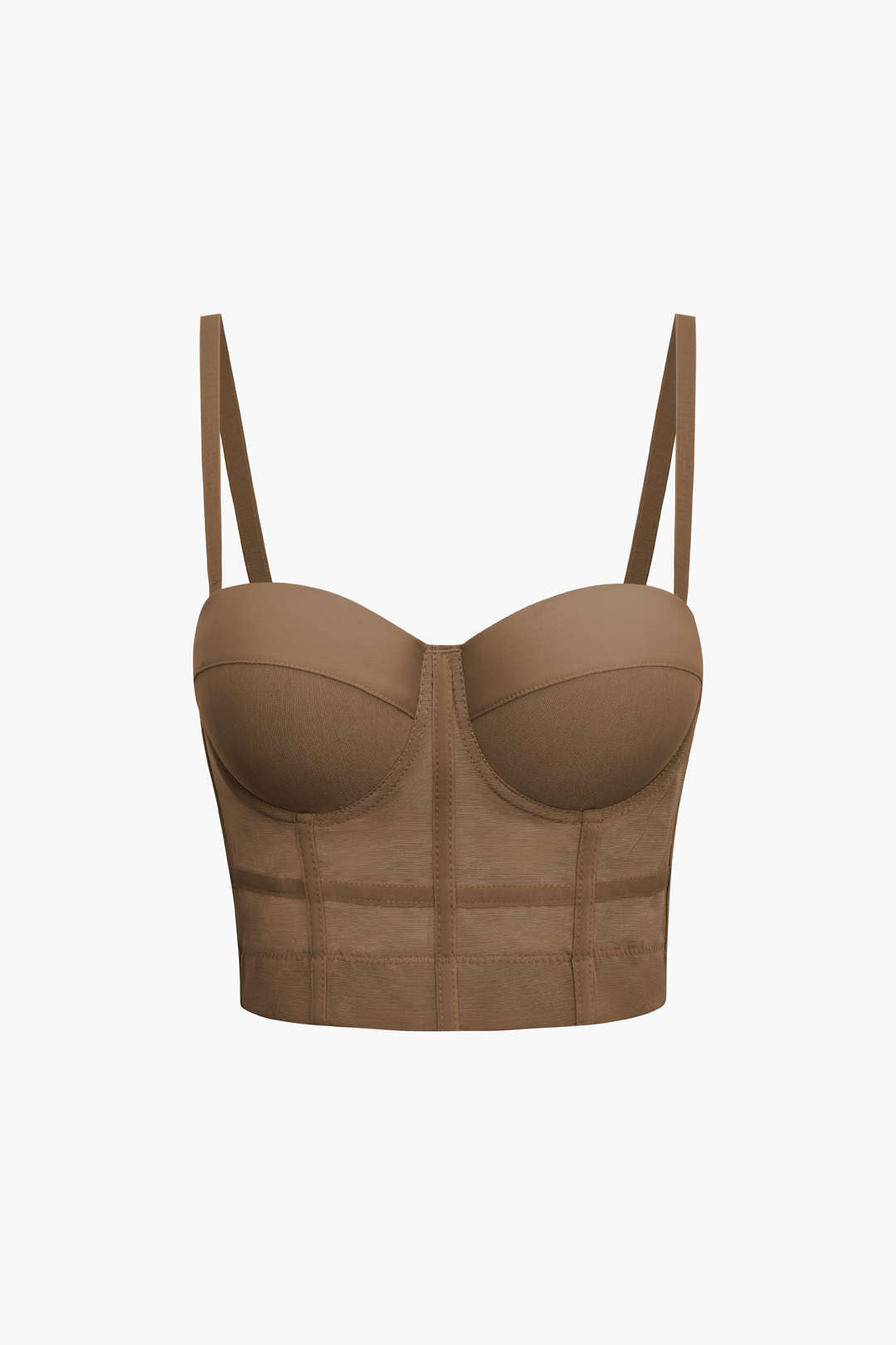 Andrea | Luftiges Mesh Bustier Korsett Top