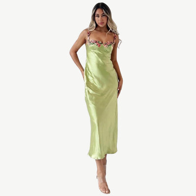Florance - Slip-Kleid aus Satin
