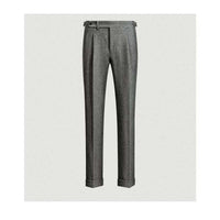 Alexander | Vintage Stilvolle Tweedhose in Hellgrau