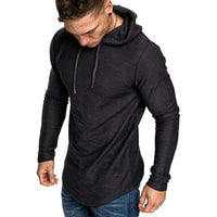 Hochwertiger Herren-Pullover mit Kapuze - Aurel in Schwarz