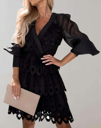 Aurelia -  Minikleid mit durchsichtigen