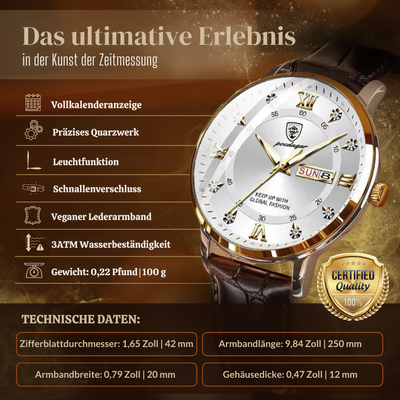 Aureus | Herren Luxus-Armbanduhr