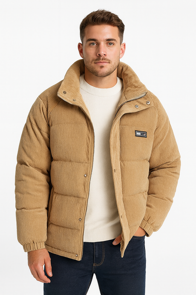 William | Elegante Herrenjacke für Winter Cordmaterial