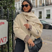 Vintage & Stilvolle Winterjacke - Lieke in Beige