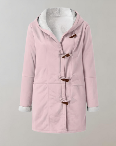 Aster -  Lange und übergroße Jacke für Damen mit Innenimitat jacke