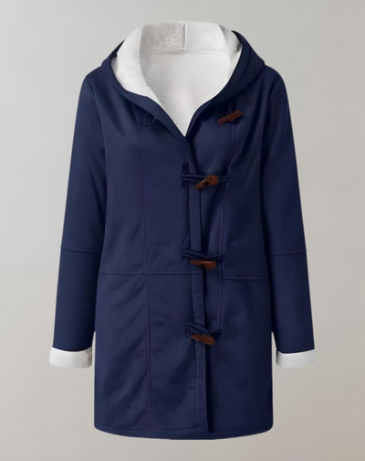 Aster -  Lange und übergroße Jacke für Damen mit Innenimitat jacke