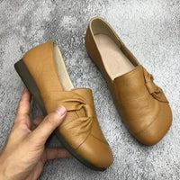Kaia - Elegante Lederschuhe für Damen mit Stil in Braun