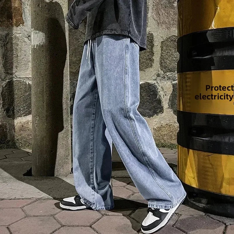 Max | Übergröße Baggy Jeans mit Weitem Bein