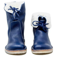 Bergstiefel - Warm und modisch in Blau