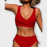 Moni - Stilvolles 2-teiliges Bikini Set in Rot