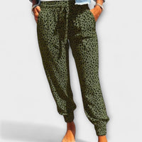Feli - Leo Hose mit weitem Bein in Grün