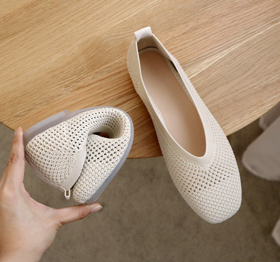 Marcia® | Atmungsaktive orthopädische Schuhe mit niedrigem Absatz und Korrekturfunktion