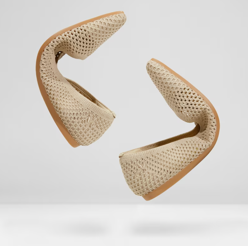 Riley - Ballerinas Schuhe Damen | Slip-On Style Bequeme Passform Schuhe