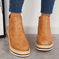 Stella - Komfortable und modische Stiefel in Hellbraun