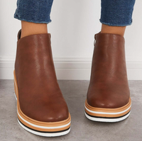 Stella - Modische und bequeme Stiefel in Dunkelbraun