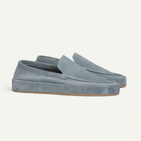 Charles | Herren Klassische Sommer Wildleder Loafer in Hellblau