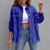 Modische Jeansjacke für Frauen - Billie in Blau
