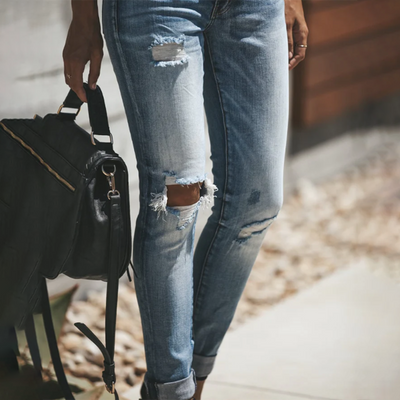 Jeans mit Rissen für Damen