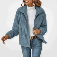 Stylische Weste Jacke für Frauen - Adria in Blau