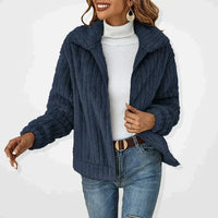 Stylische Weste Jacke für Frauen - Adria in Dunkelblau