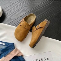Jack | Herren Lässig Slip-on Clog Sandalen in Braun