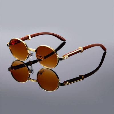 Ovale Retro-Brille Lorenzo