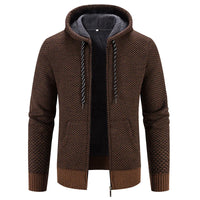 Bequeme Strickjacke für Männer - Han in Braun