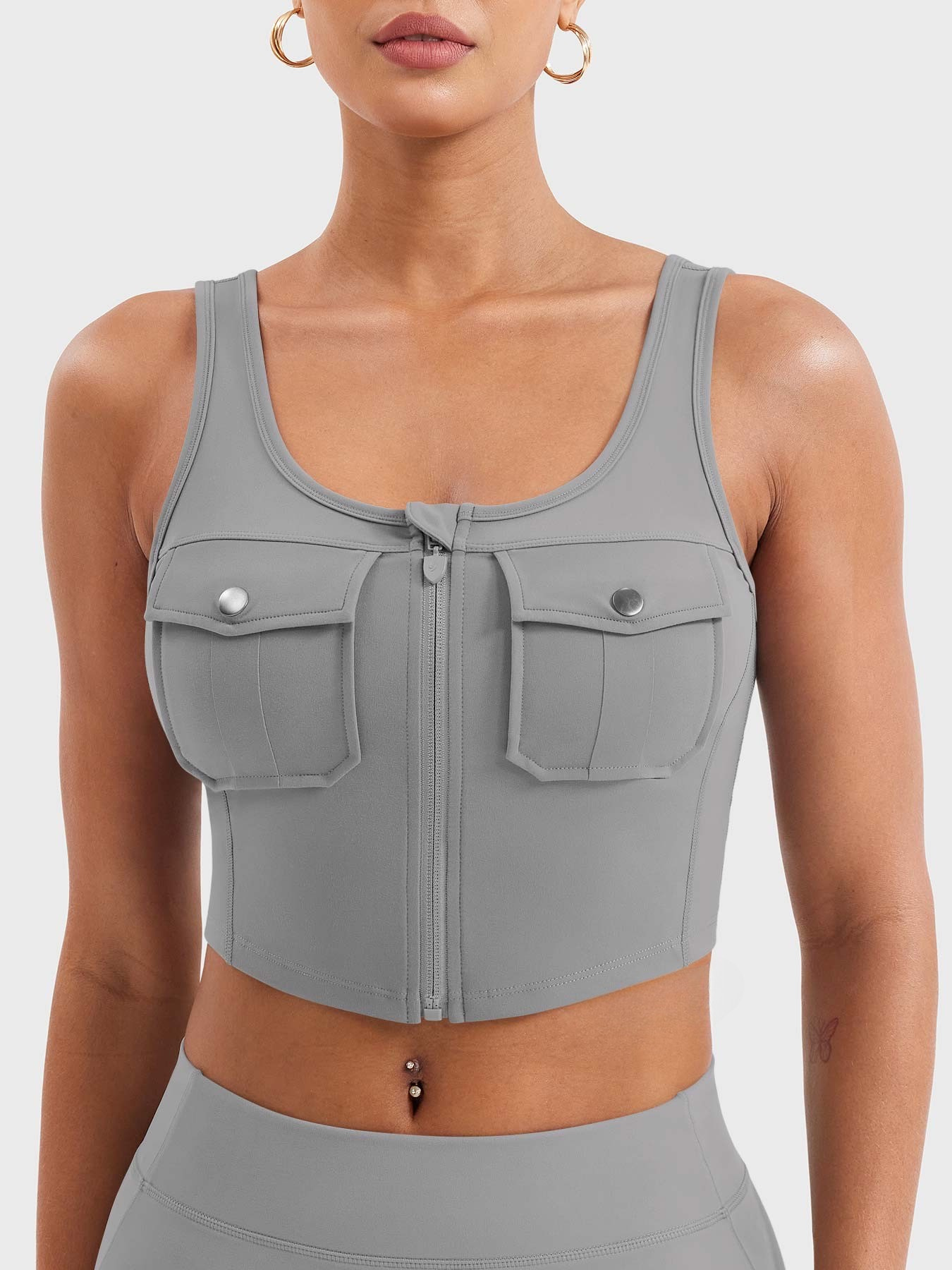 Vexoro | Atmungsaktives Tanktop Damen für Sommer Fitness