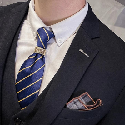 Klassischer Formeller Hochzeitsgastanzug Für Herren | 3-teilig