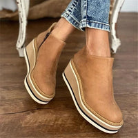 Agathe | Freizeitstiefel in Beige