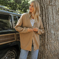Leah - Eleganter und bequemer Blazer in Braun