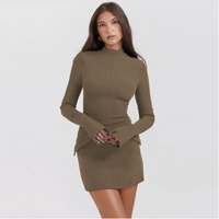 Caroline - Reverskleid in Khaki