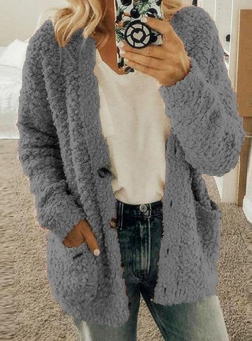 Carlotta - Kuschelige Strickjacke für Damen