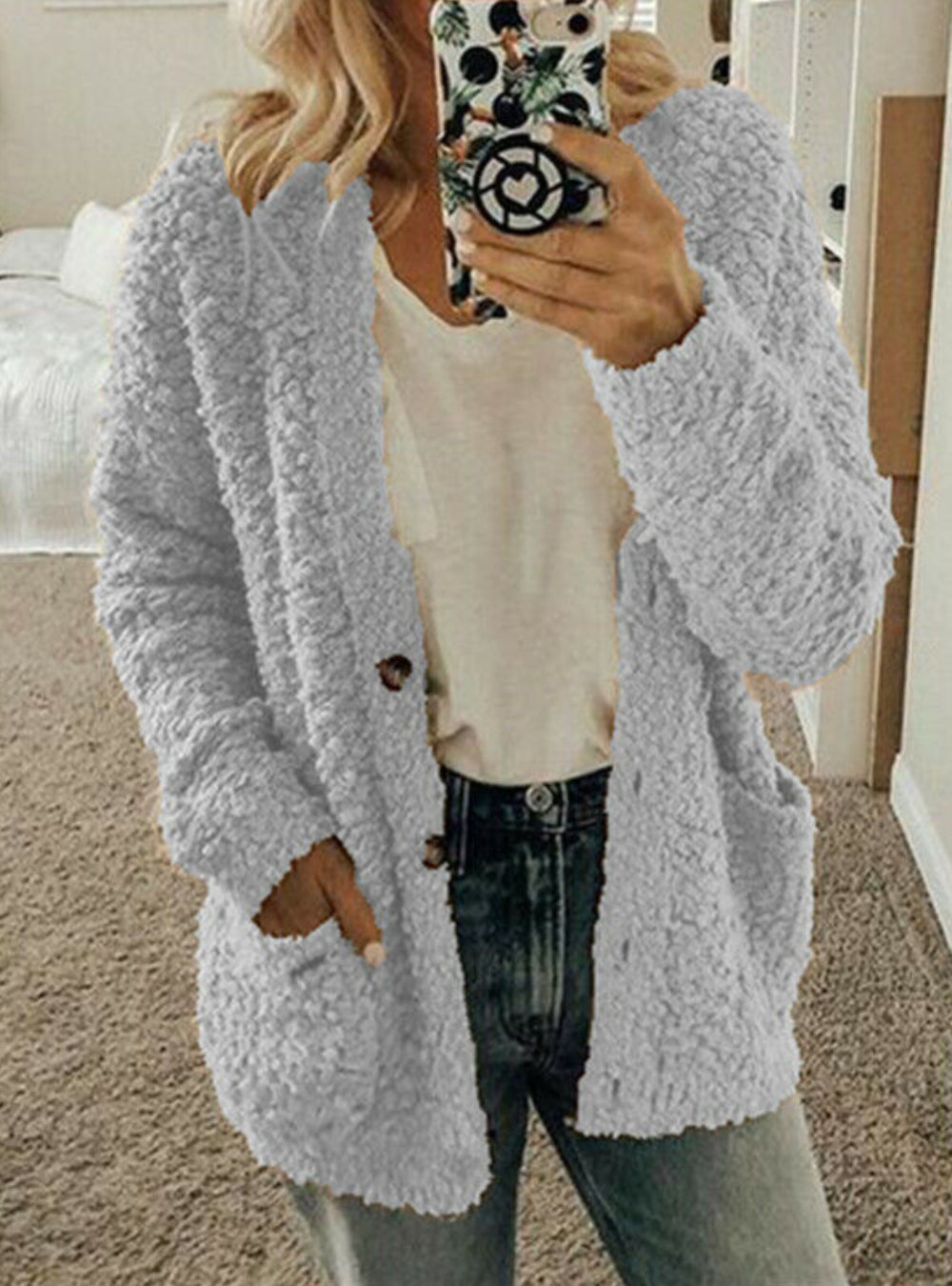 Carlotta - Kuschelige Strickjacke für Damen