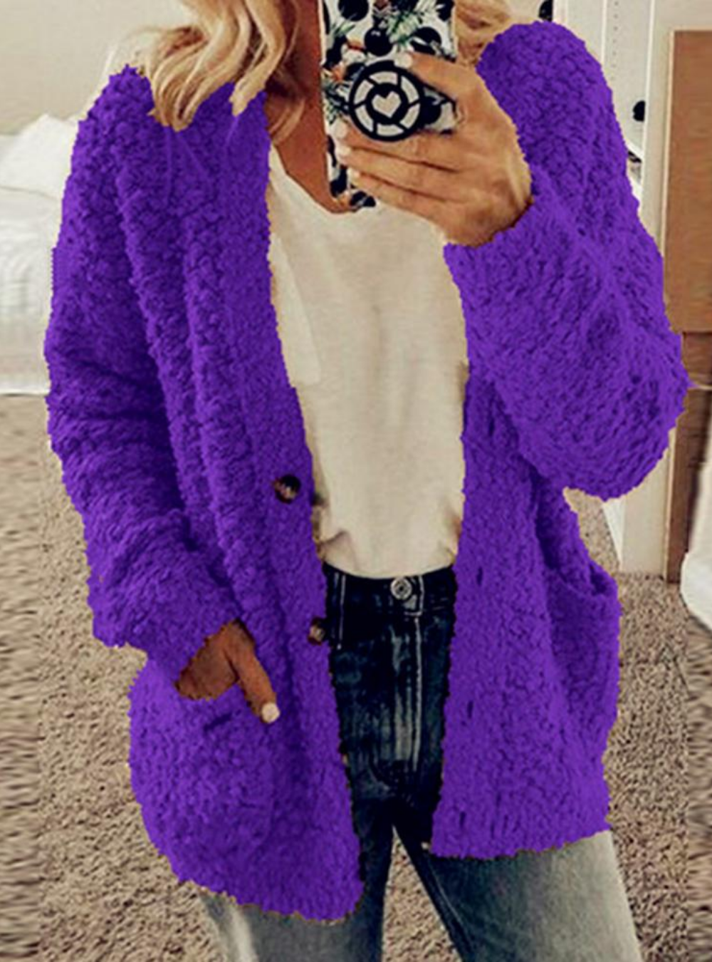 Carlotta - Kuschelige Strickjacke für Damen