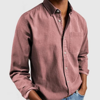 Klaus | Herren Premium Knopfhemd in Rosa