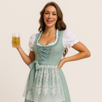 Dirndl Damen Festlich – Hochwertiges Trachtenkleid in Grün