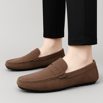 Jersey-Loafer für Herren – Business-Schlupfschuhe