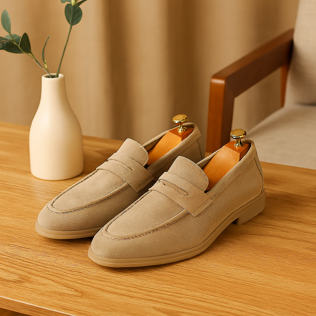 Vielseitige Business-Casual-Loafer für Herren – Stilvolle und schlichte Slip-On-Flats