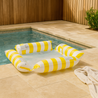 Aufblasbare Poolliege – Komfortable Schwimmliege für Erwachsene und Kinder