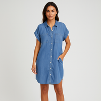 Marie - Hemdblusenkleid | Schulte in Hellblau