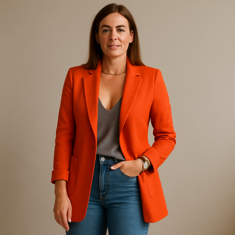 Damen Longblazer – Eleganter Blazer für Stilvolle Outfits