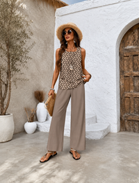 Smilla | Stilvolles Sommer-Set in Braun